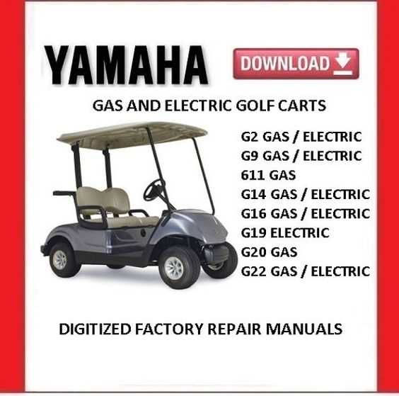 yamaha g16 golf cart repair manual