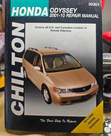 2000 honda odyssey repair manual