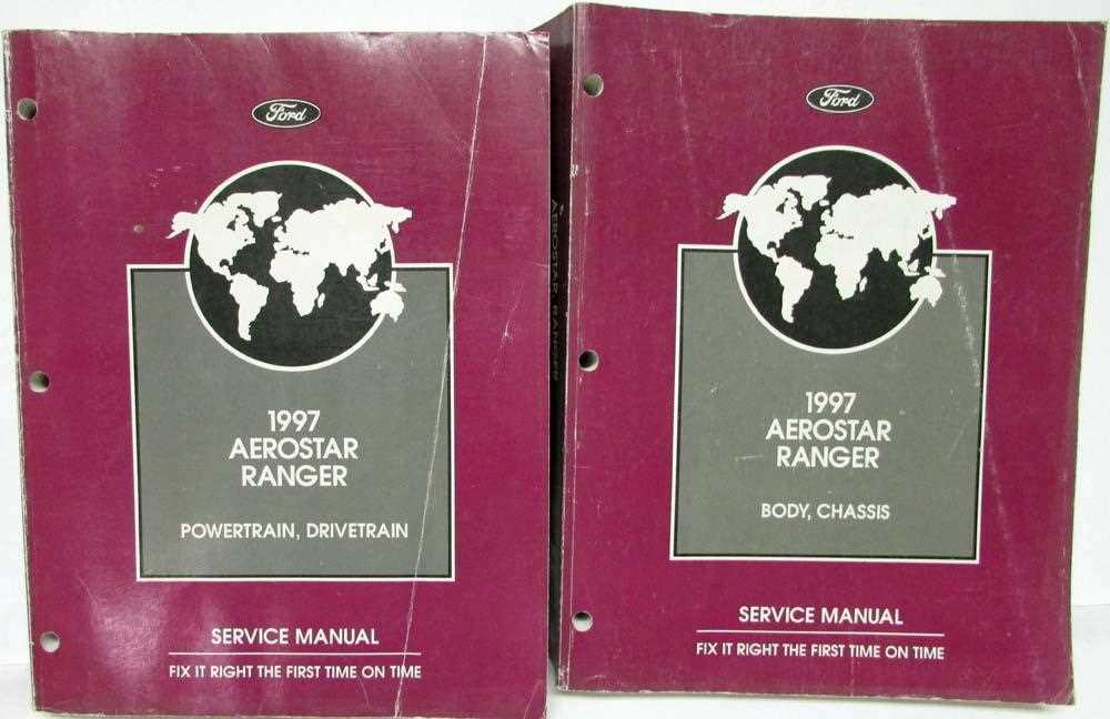 1997 ford ranger repair manual