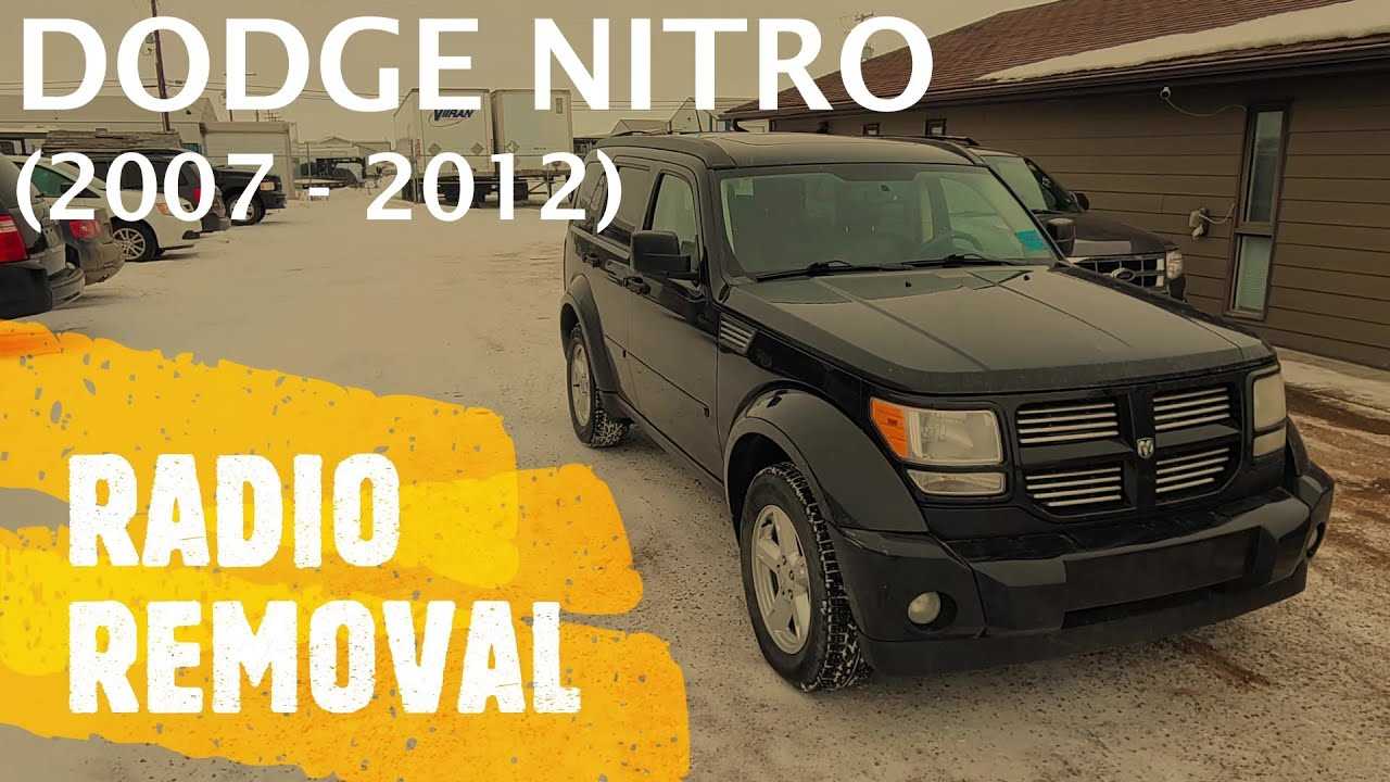 2011 dodge nitro repair manual