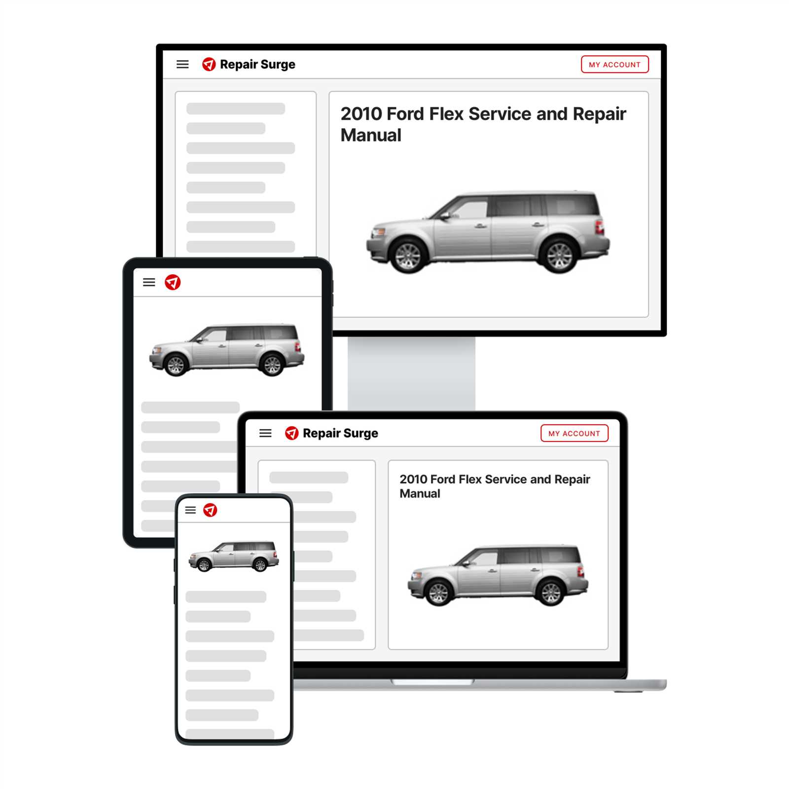 2010 ford flex repair manual