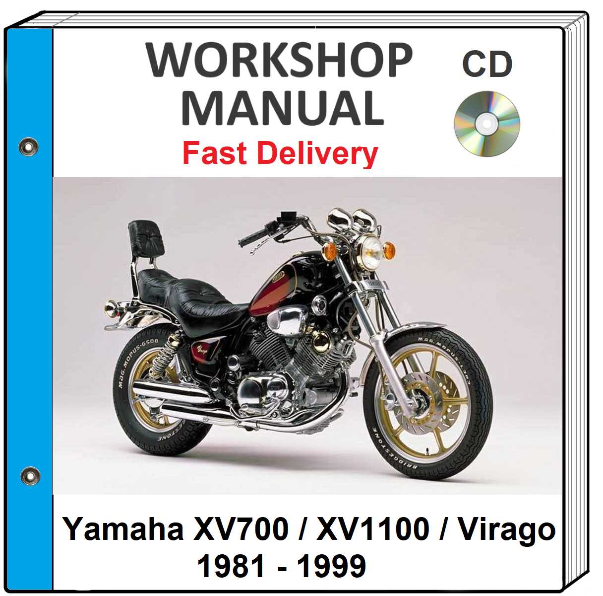 1998 yamaha virago 1100 repair manual