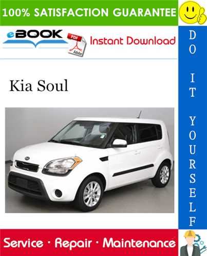 kia soul repair manual