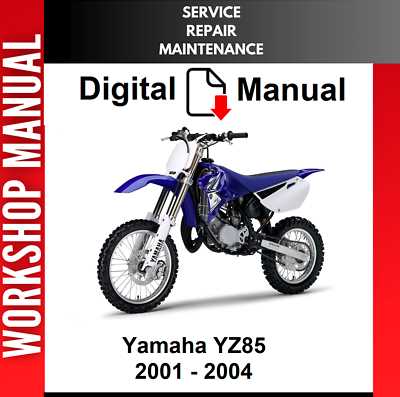 yamaha yz85 repair manual