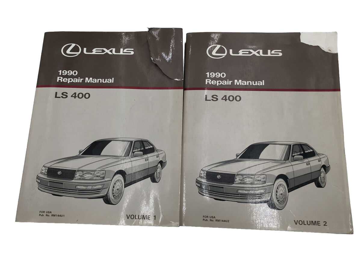 1991 lexus ls400 repair manual