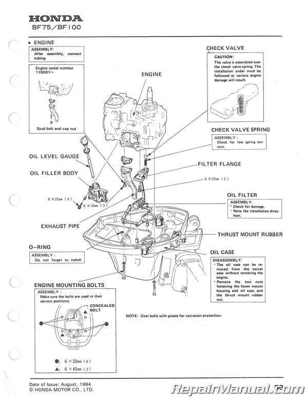 seloc honda outboard repair manual