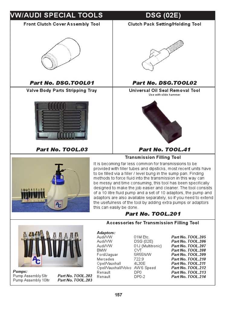 dsg 02e repair manual