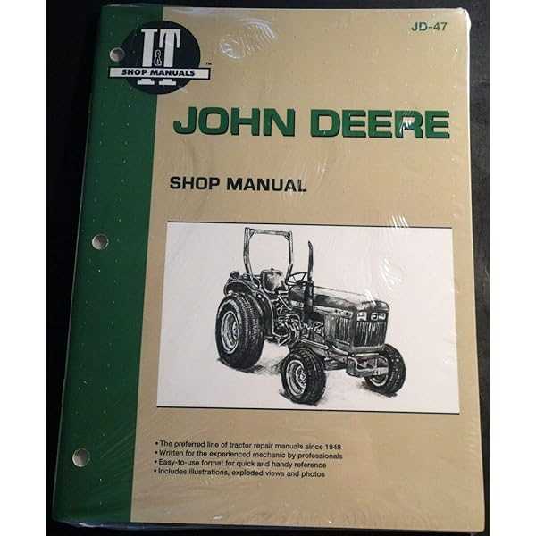 john deere 850 tractor repair manual