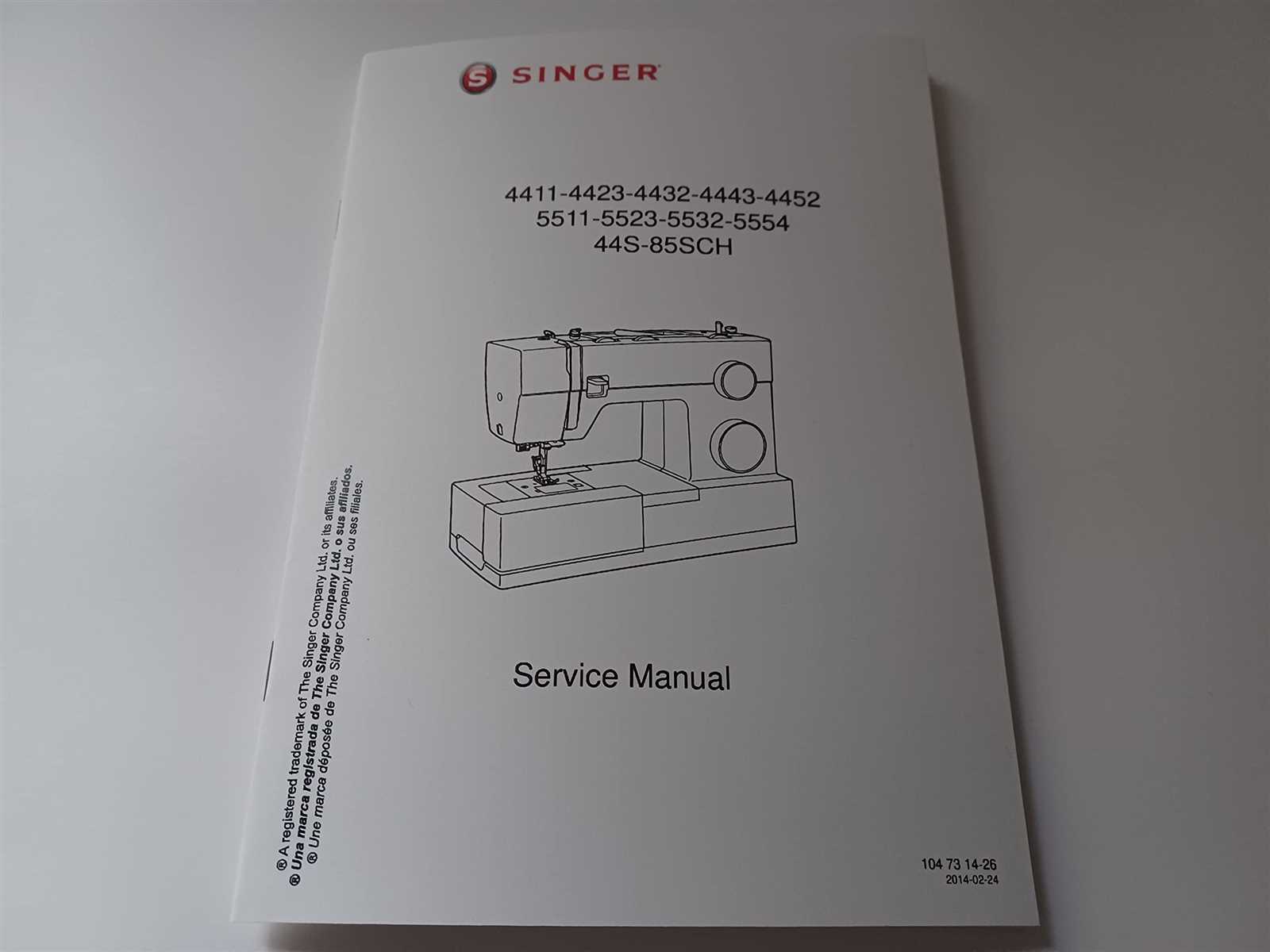 singer 4423 repair manual