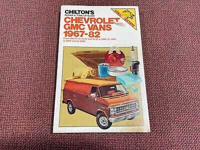 chevrolet g20 van repair manual