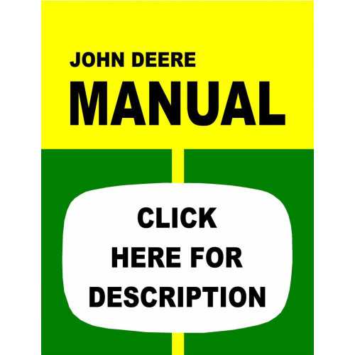 john deere 2130 repair manual