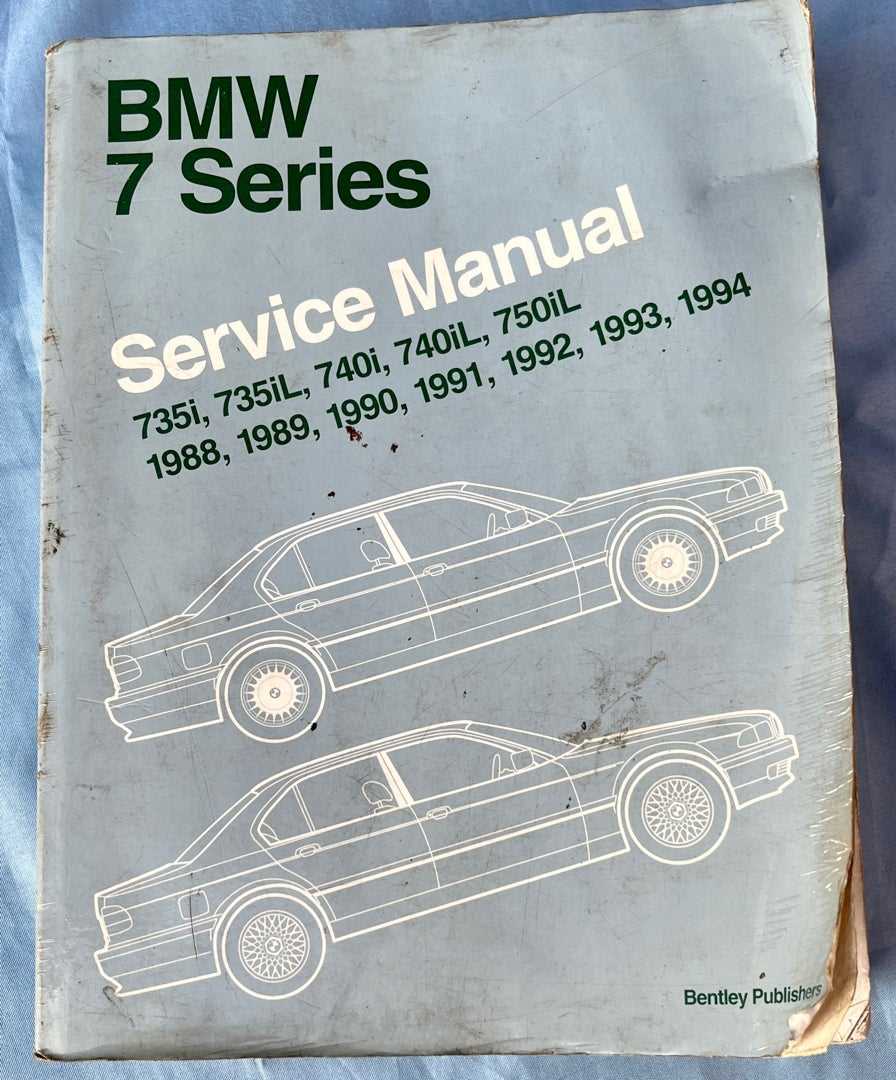 bmw 740i repair manual