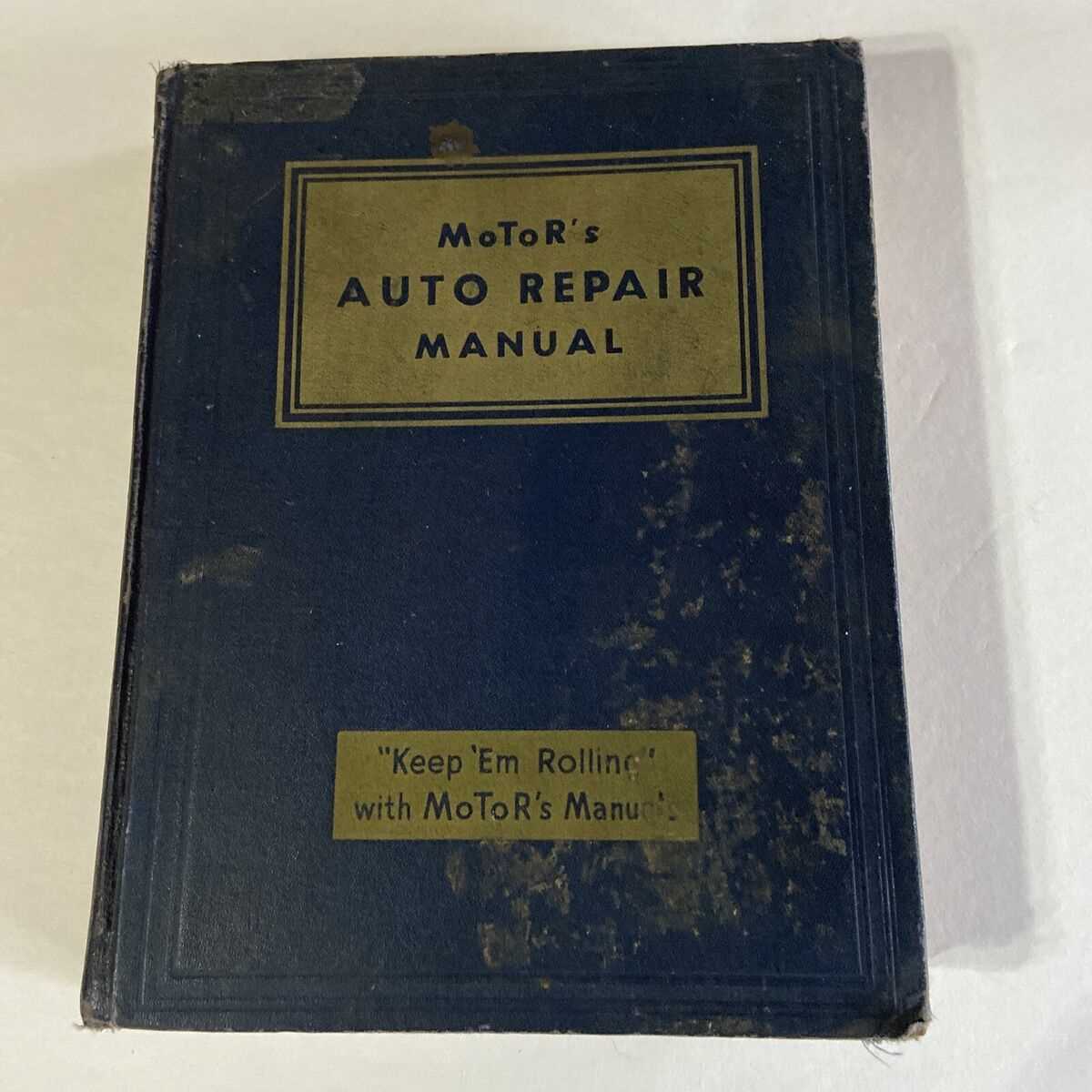 motors automotive repair manuals