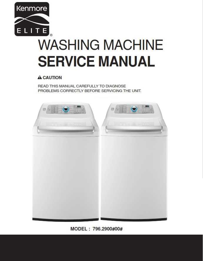 kenmore elite washer repair manual