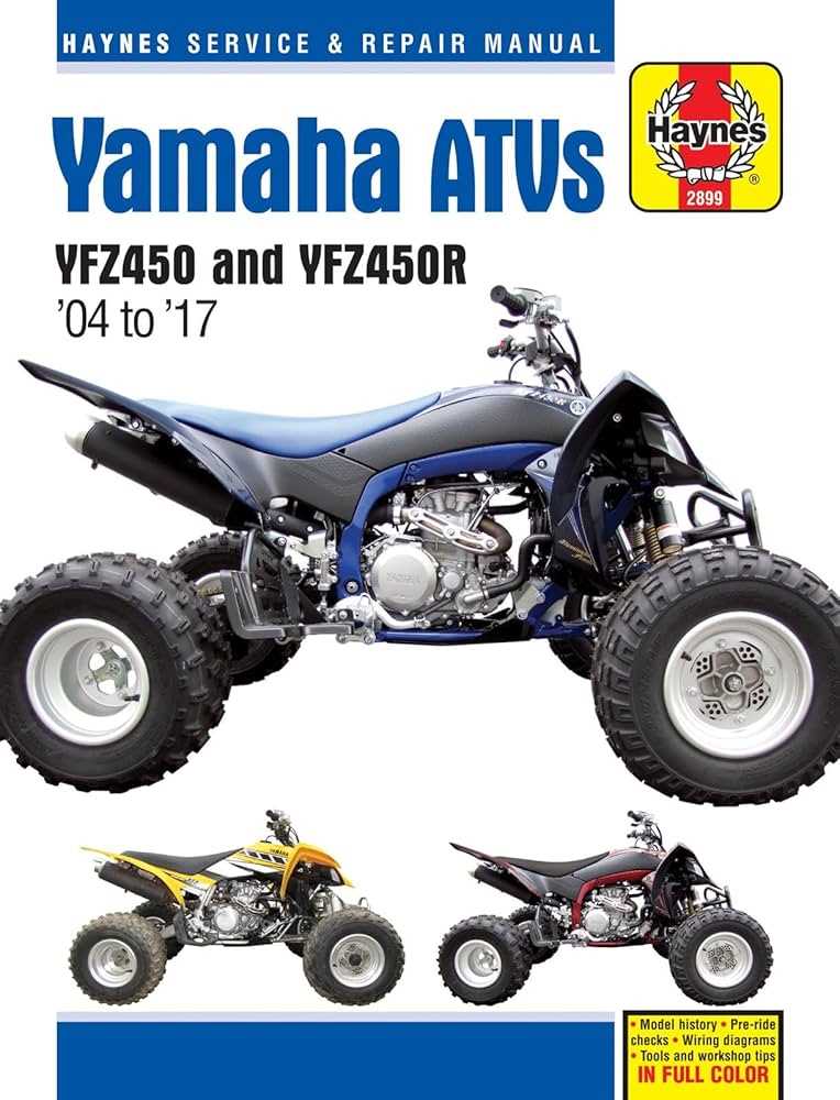 yamaha yfz 450 repair manual