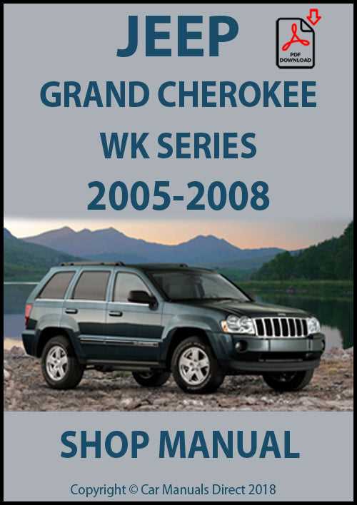 2008 jeep grand cherokee repair manual