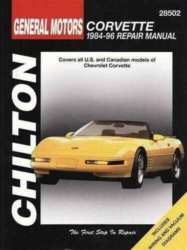 corvette c4 repair manual