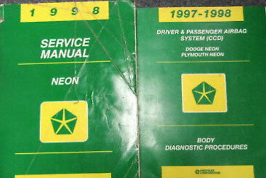 1998 dodge neon repair manual