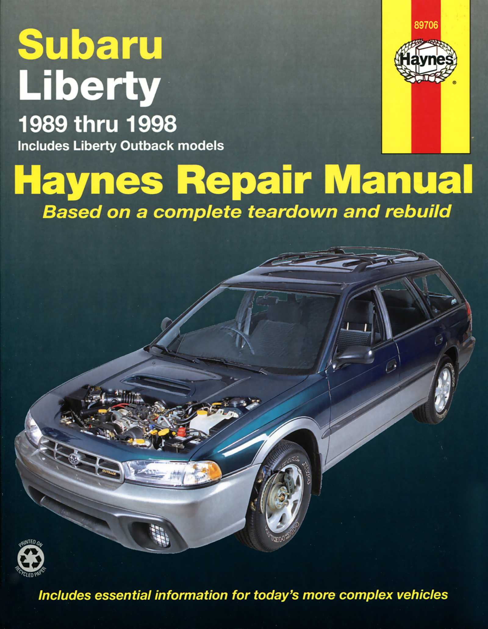 subaru outback repair manual