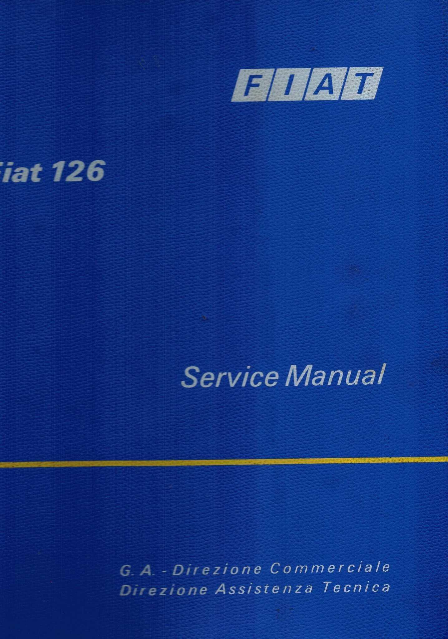 fiat 126 repair manual