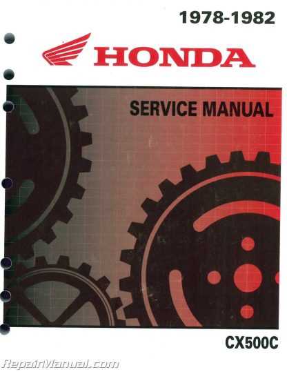 1980 honda cx500 repair manual