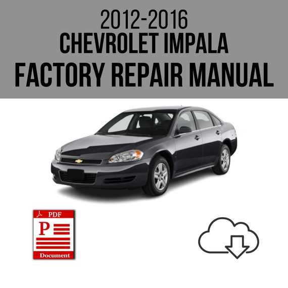 2014 chevy impala limited repair manual