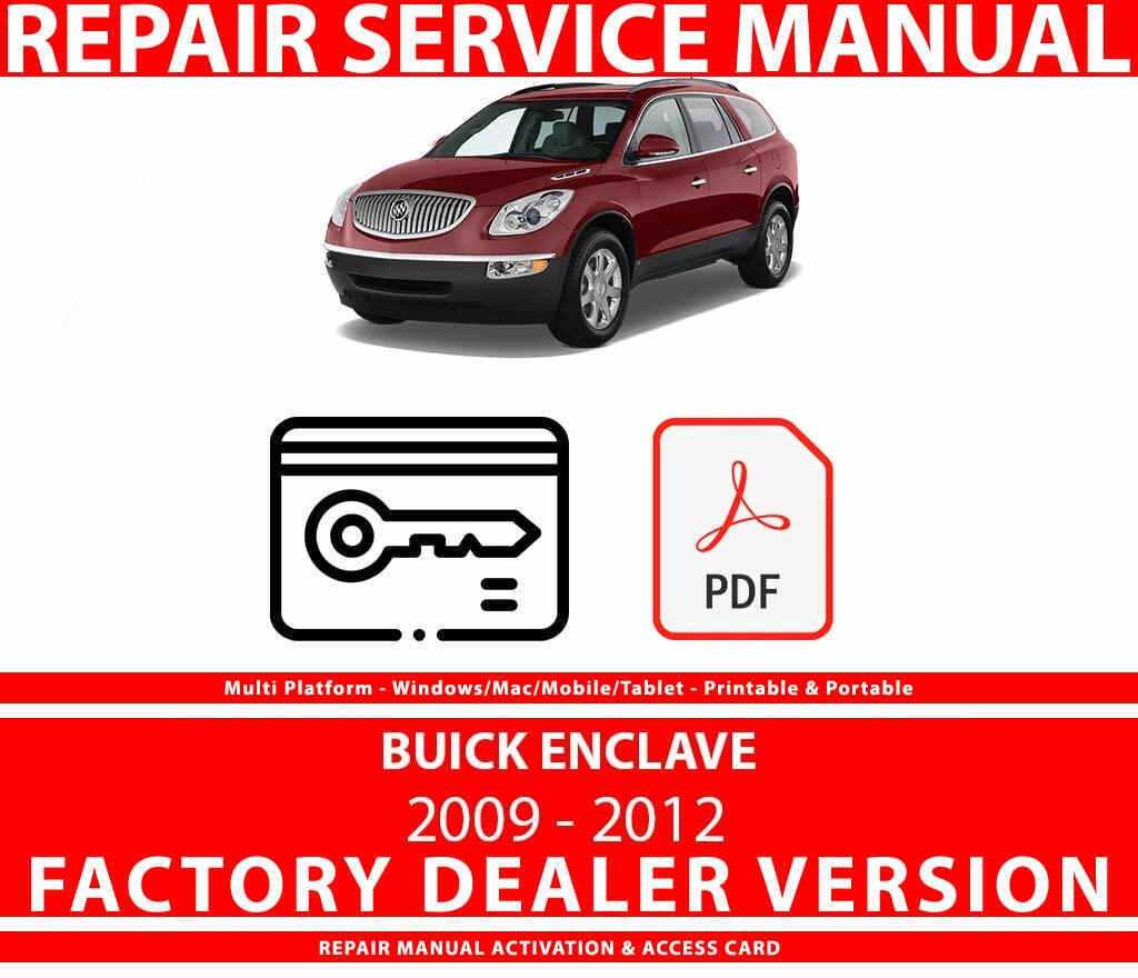 2012 buick enclave repair manual