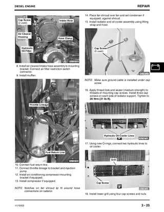 john deere 260 skid steer repair manual