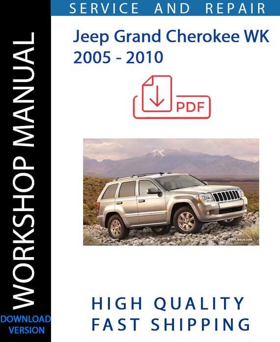 jeep grand cherokee wk2 repair manual