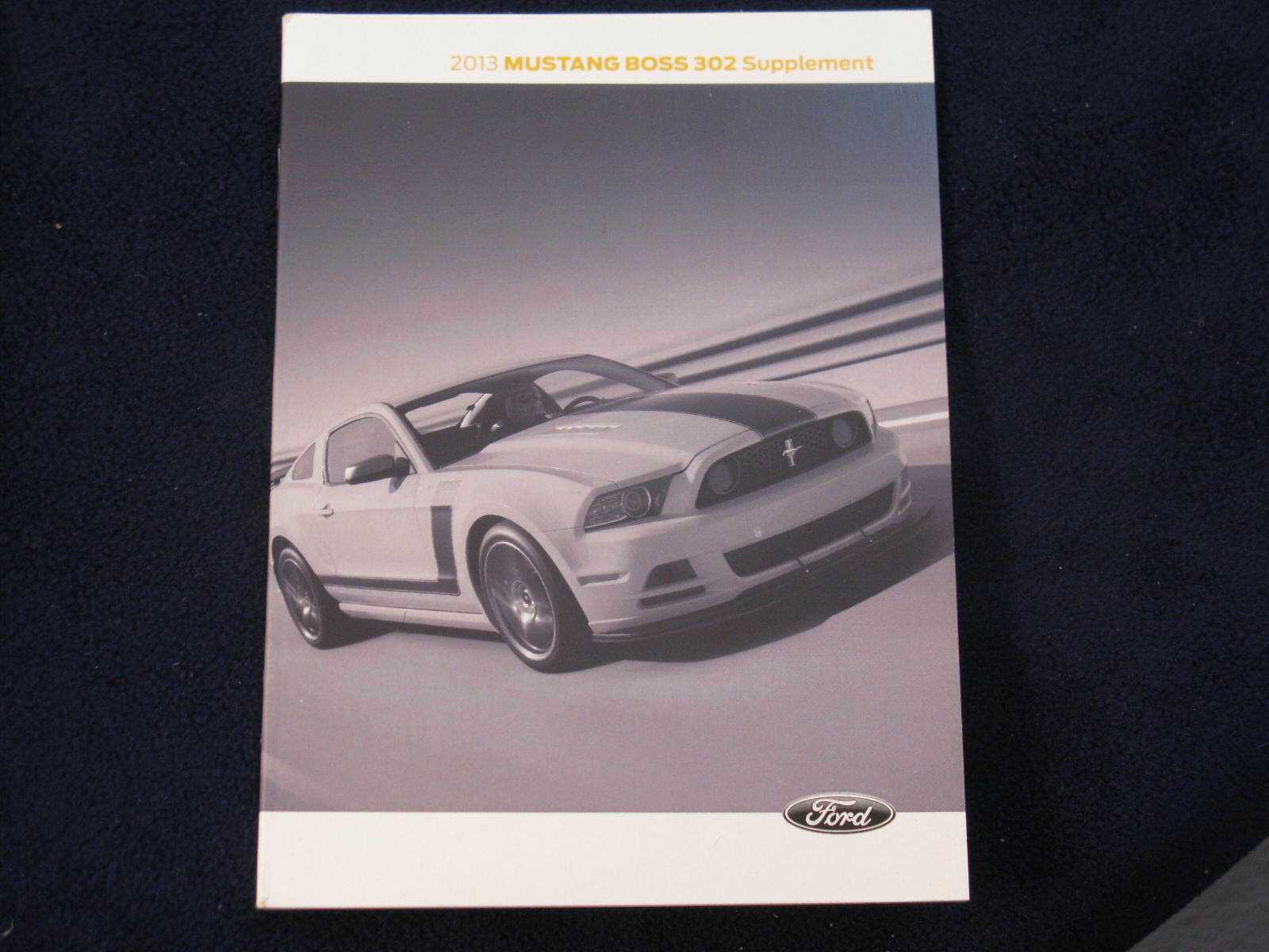 2013 ford mustang repair manual