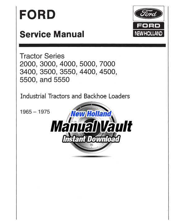 ford 4500 repair manual