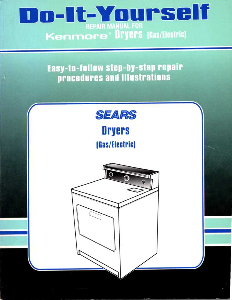 kenmore dryer repair manual