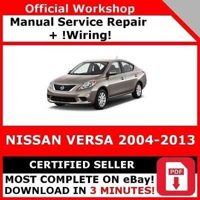 2015 nissan versa repair manual