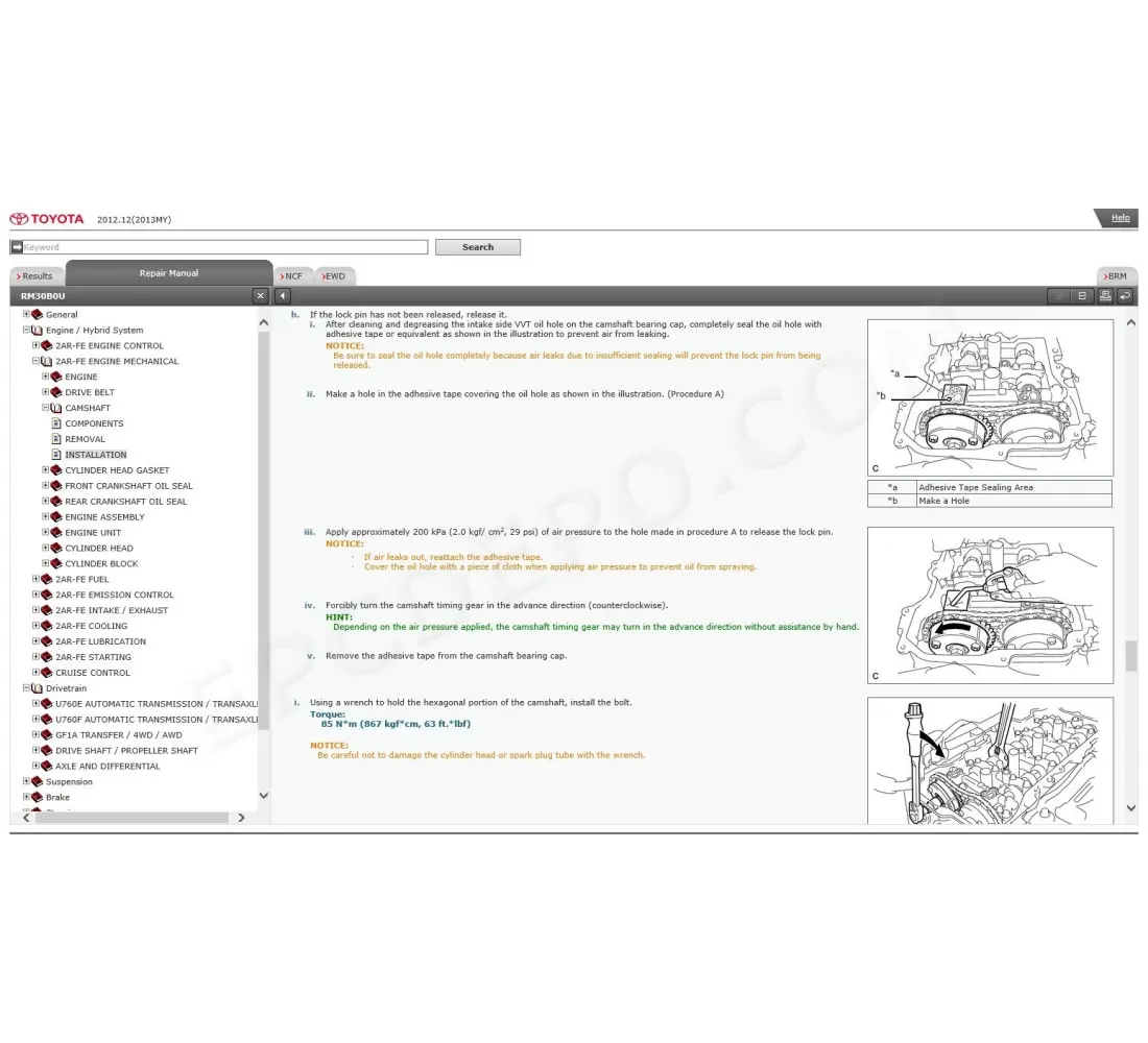 2ar fe engine repair manual