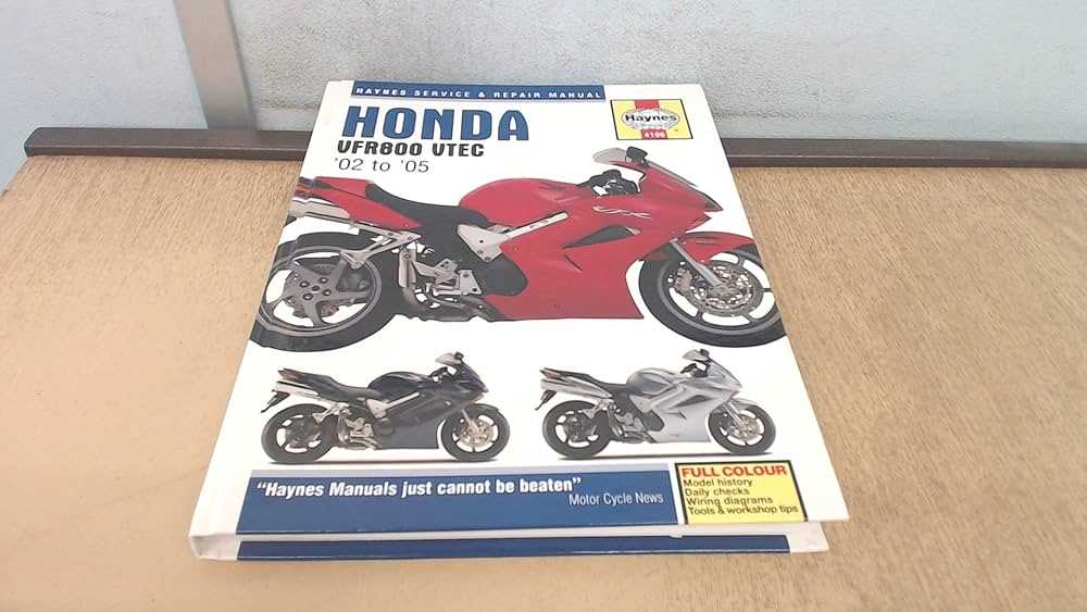 honda vfr 800 repair manual