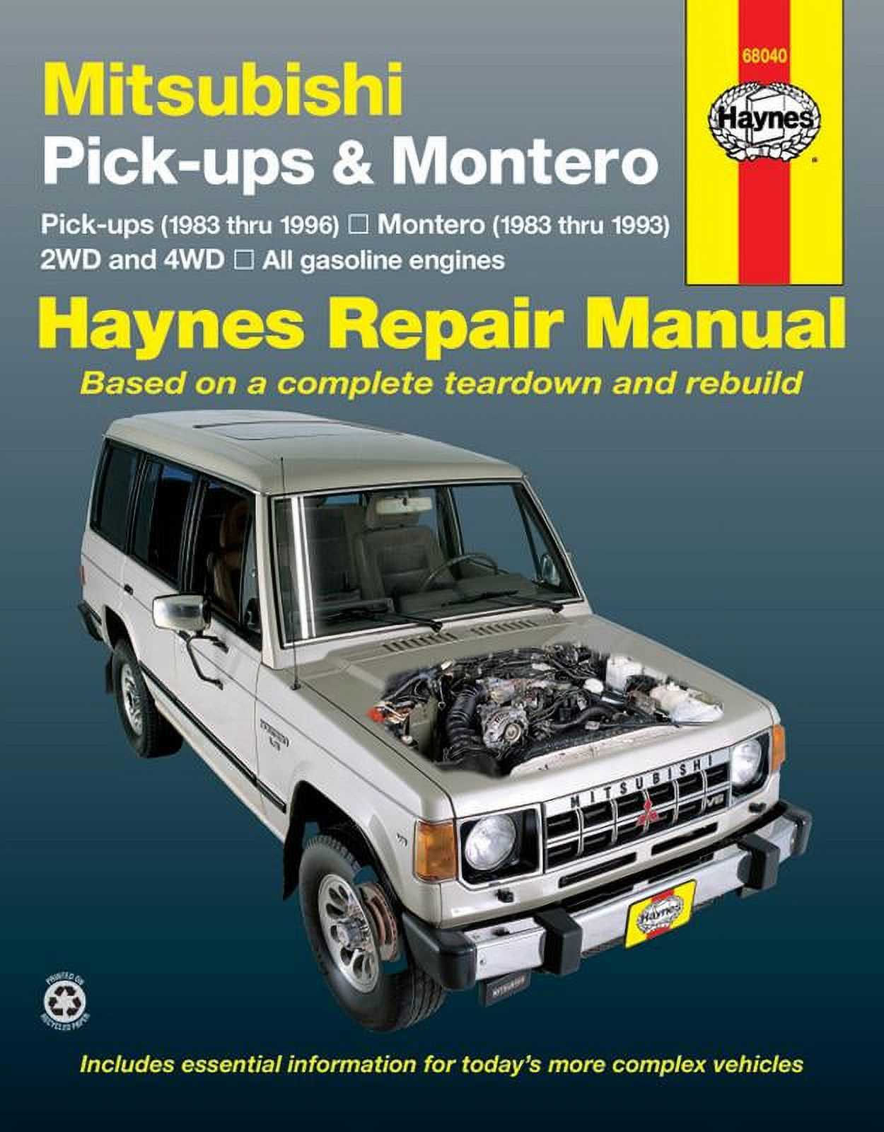 mitsubishi auto repair manual