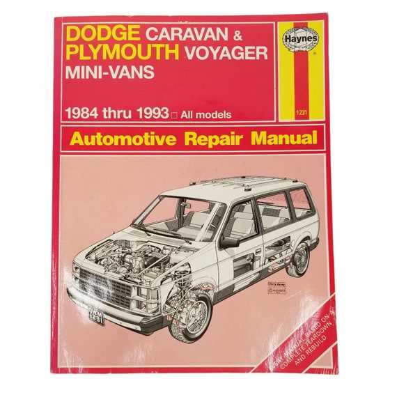 grand caravan repair manual