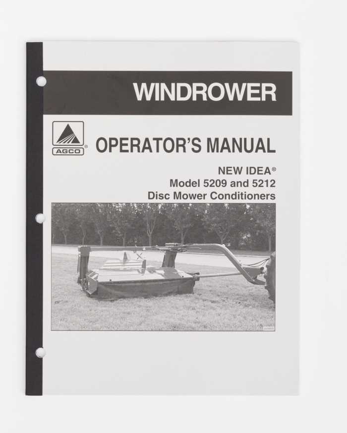 new idea 5209 repair manual