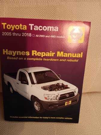 2005 tacoma repair manual