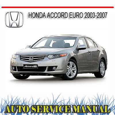 2009 honda accord repair manual