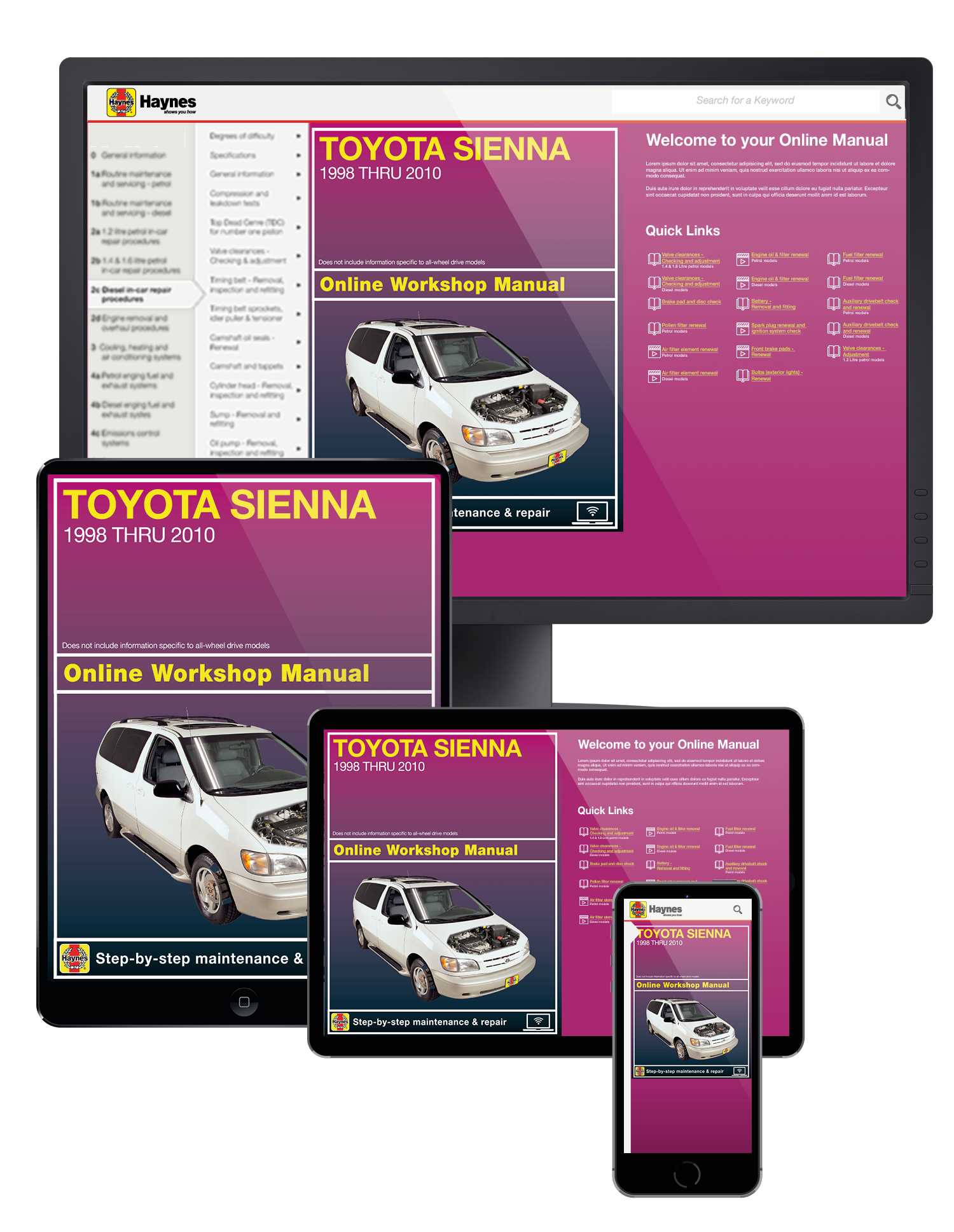 2005 toyota sienna repair manual