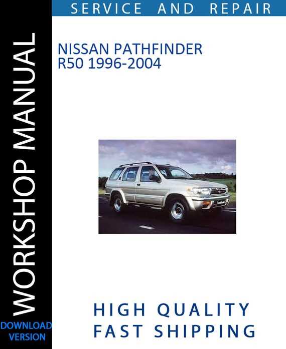 1999 nissan pathfinder repair manual