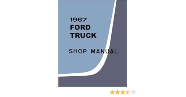 1968 ford f100 repair manual