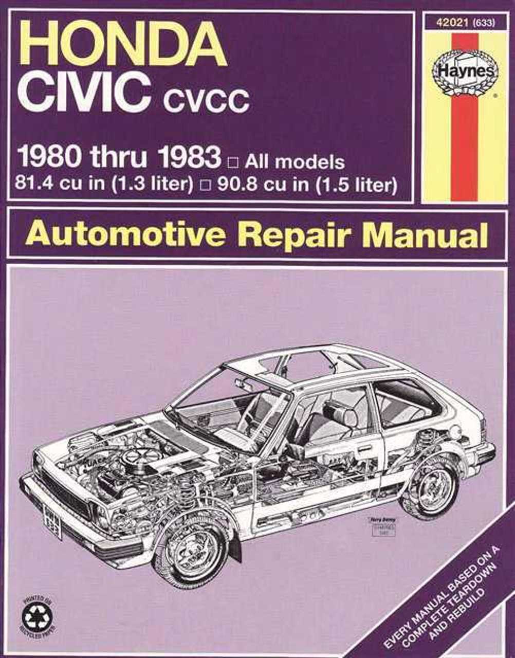 2008 civic repair manual