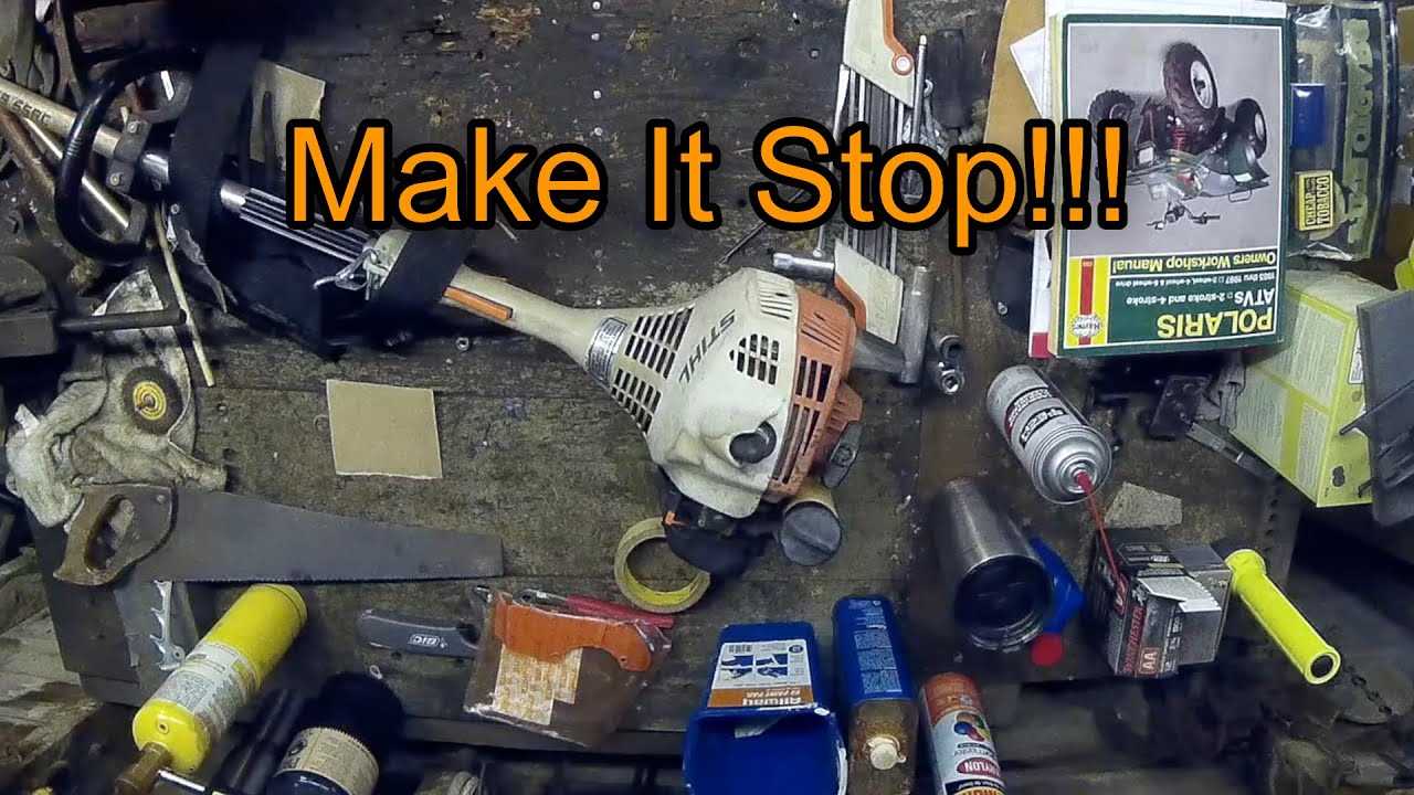 stihl weed eater repair manual