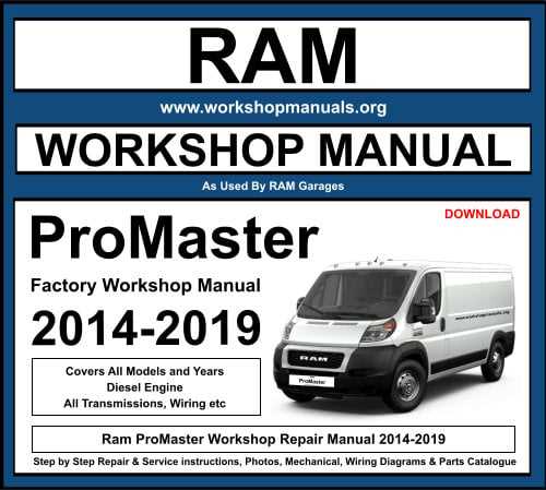 dodge ram van repair manual