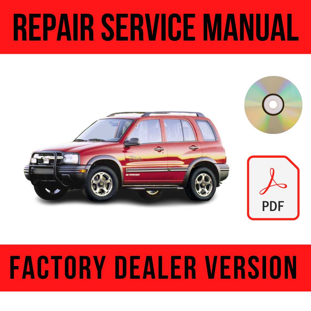 2004 chevy tracker repair manual