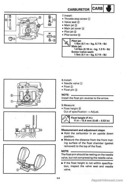 yamaha kodiak 400 4x4 repair manual