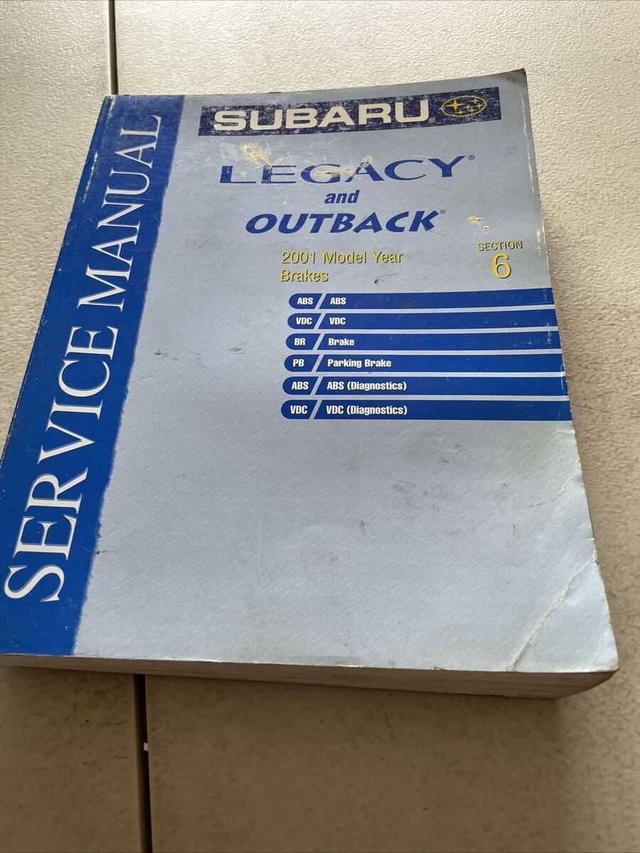 1998 subaru legacy outback repair manual