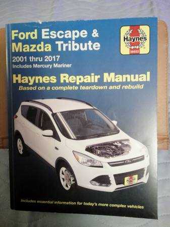 2001 mazda mpv repair manual